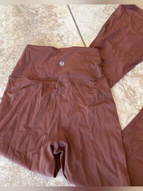 High-Rise Align Leggings in Brown